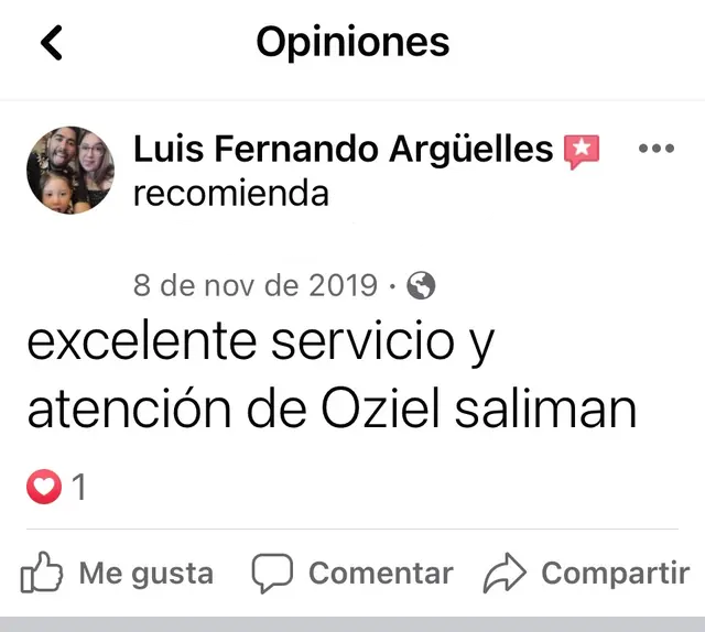 Mensaje de un cliente de Saliman (14 de 21)