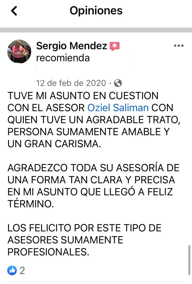 Mensaje de un cliente de Saliman (15 de 21)