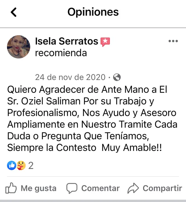 Mensaje de un cliente de Saliman (18 de 21)