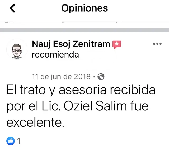 Mensaje de un cliente de Saliman (6 de 21)