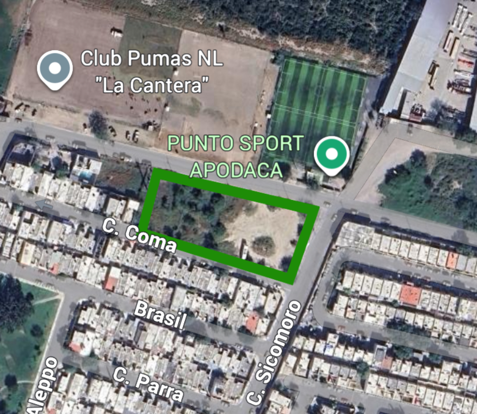 Terreno comercial en venta en Apodaca, N.L.
